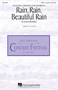 Rain, Rain, Beautiful Rain SATB choral sheet music cover
